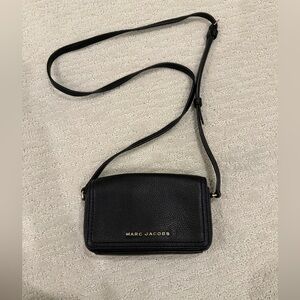 Marc Jacobs Groove Leather Mini Bag black pebbled leather $195